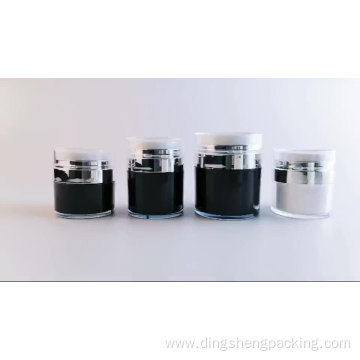 Skin Care Container For Cream Acrylic Airless Jar
